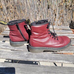 Red cherry Air Wair kids Dr. Martins boots Size 4